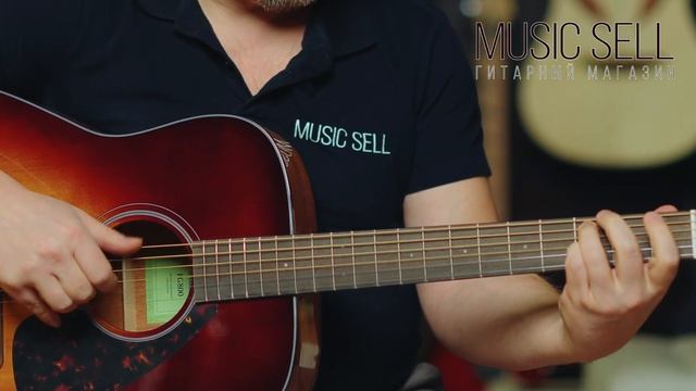 АКУСТИЧЕСКАЯ ГИТАРА YAMAHA САНБЕРСТ ДРЕДНОУТ ИЗ МАССИВА смотреть онлайн