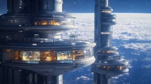 Stellar Station Cyberpunk Ambience  Focus & Relaxation Music  Study & Sleep  2K