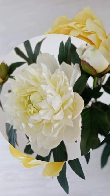 Пионы ручной работы. Фоамиран. смотреть онлайн