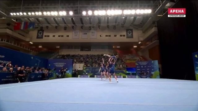 ЧТ 14+, Пименов - Макаренко - Петрунин - Сухомлинов, Комбинированное упражнение