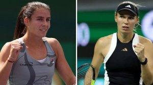 27.06.2024. Эмма Наварро - Каролина Возняцки. WTA Bad Homburg. Emma Navarro - Caroline Wozniacki