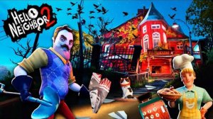 РАЗГДАЛ НОВЫЙ ТАЙНЫ Нашел пекарню и злую повариху И ТАК ЖЕ ЗЛОГО СОСЕДА Прохождение hello neighbor 2