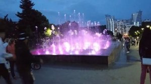 Музыкальный фонтан в Парке Афганцев 1