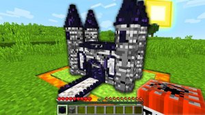 Построил САМЫЙ КРЕПКИЙ ДОМ в ОДИН БЛОК из БЕДРОКА в Майнкрафт!