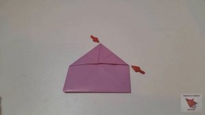 Кувшинка из бумаги  Оригами