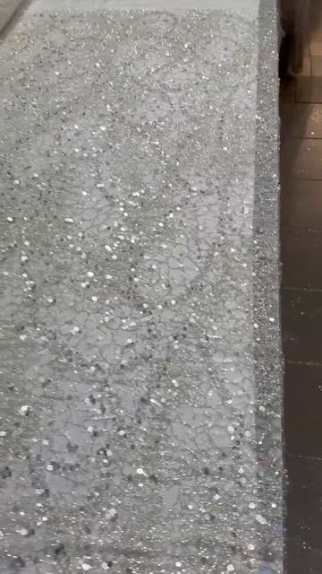 сетка с глиттером Аспидистра (01370 glitter tulle Aspidistra ivory) смотреть онлайн