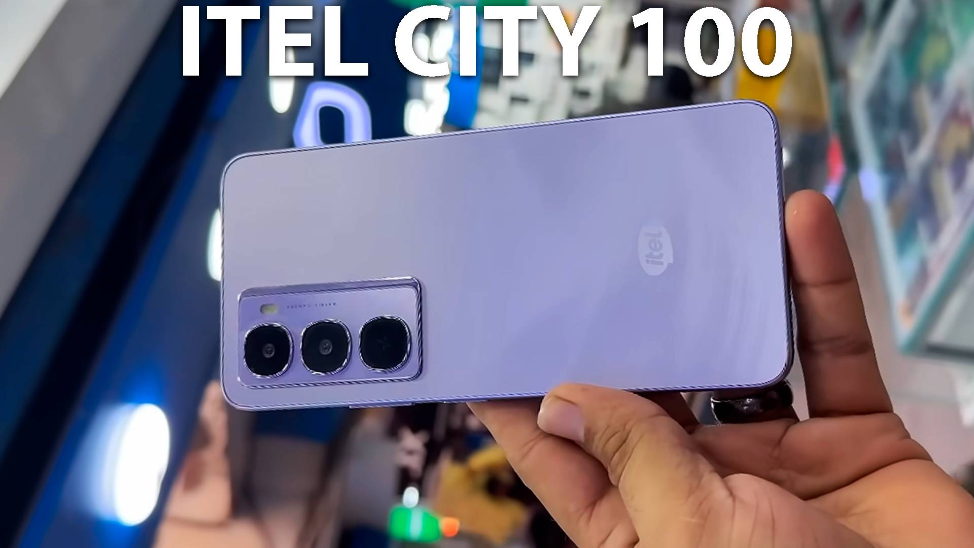 Itel City 100 первый обзор на русском