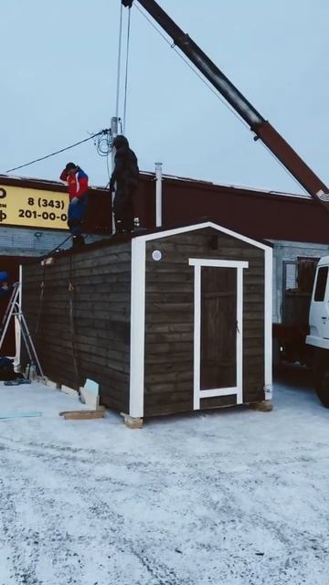 Новогодний подарок баня 6 на 2.4 метра из кедра и листве? смотреть онлайн