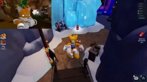 Tails plays - ROBLOX RAINBOW FRIENDS !!! Chapter 1 and 2 feat @Newgadjet66