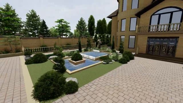 Дизайн-проект фонтана