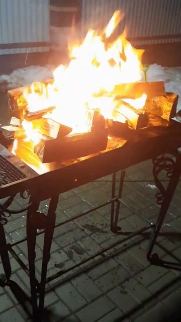 на это можно смотреть вечно #огонь #мясо #шашлыки #новы?