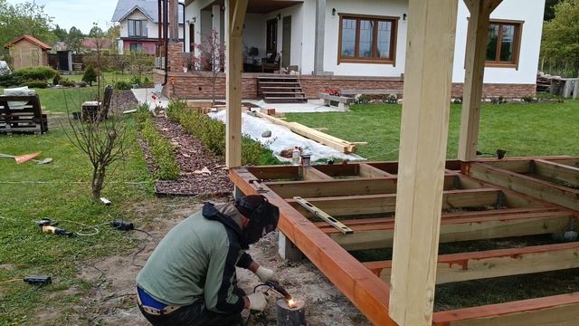 БЕСЕДКА СВОИМИ РУКАМИ ДЛЯ ДАЧИ