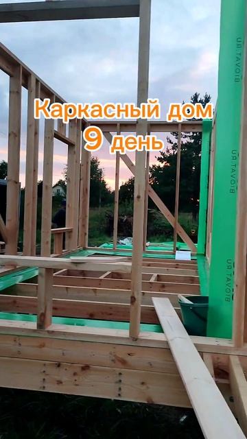 Строим дом. день 9. #calmdown #каркасныйдом #каркасноестрои? смотреть онлайн