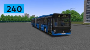 OMSI 2: Автобус №240 Киевский вокзал - 66-й квартал Кунцева