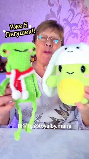 МНОГО ИГРУШЕК ОТ БАБУШКИ!☺️❤️ВЯЗАНЫЕ ИГРУШКИ ОТ TOYS.B смотреть онлайн