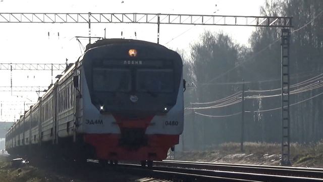 Электропоезд ЭД4М-0480 смотреть онлайн