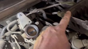 Как снять клапан картерных газов