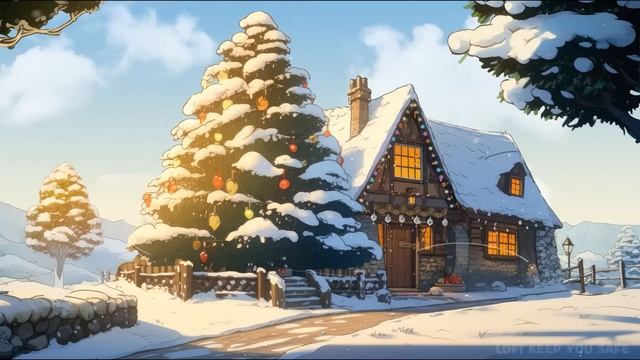 Christmas Early ⛄ Lofi Keep You Safe ❄ Calm Your Anxiety, Lofi Hip Hop Mix For [ Sleep Study Work ]