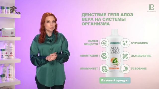 Информация об одном базовом продукте- гель Алоэ Вера с смотреть онлайн