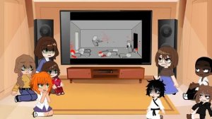 Kokujin no tenkousei react to Hiroki as Hank J Wimbleton MC2 (KNT x Madness Combat AU)