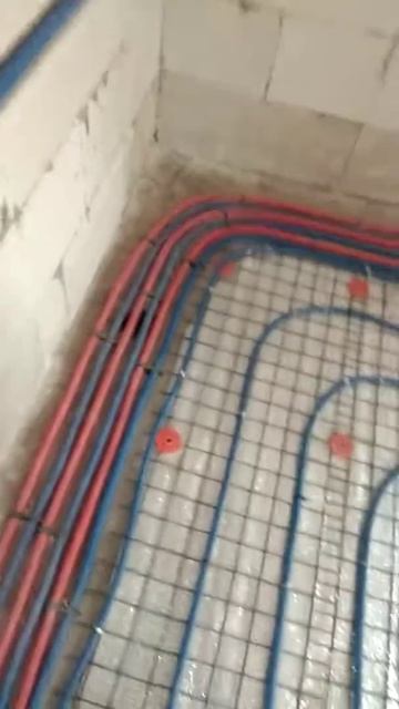 Теплый пол на 2 этаже дома