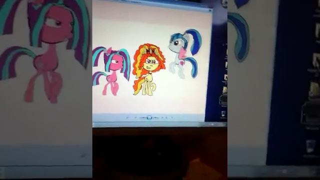 Мой новый рисунок май лител пони на компе. смотреть онлайн