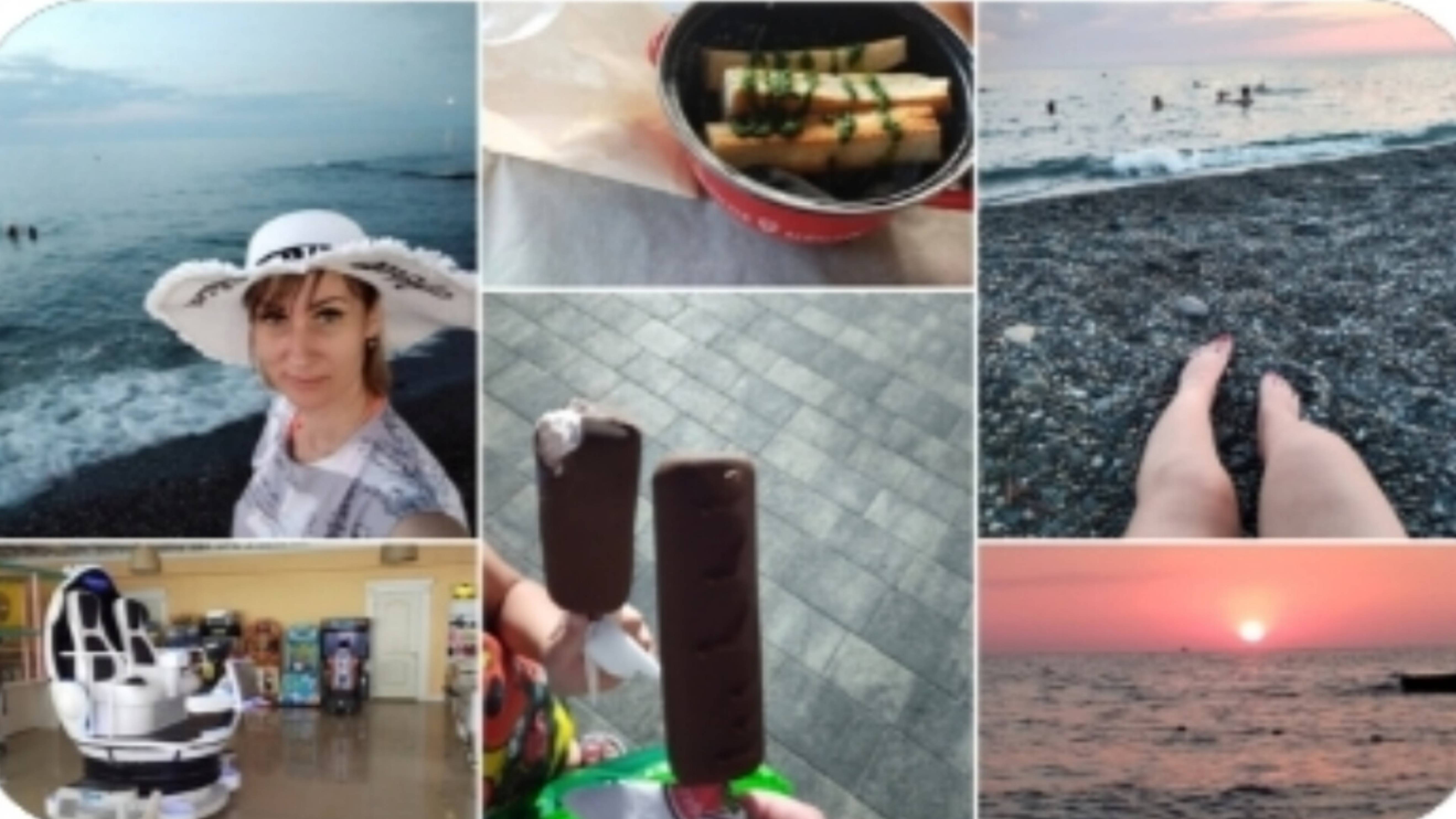 Отпуск на море🏖️Адлер 2024_наш день на море_игровые автоматы🕹️🎰вкусные мидии👍