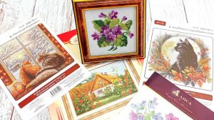 Вышивка крестом. Хомячья норка часть 2. Наборы от Алисы, Мира вышивки и др.