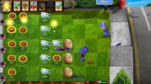 Чисто прохождение PvZ Real life edition 4.1 Часть 1 Газон