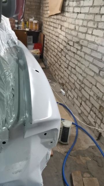 Начало покраски: эпоксидник на правое заднее крыло и п смотреть онлайн