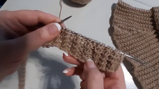 Красивый узор для манишки