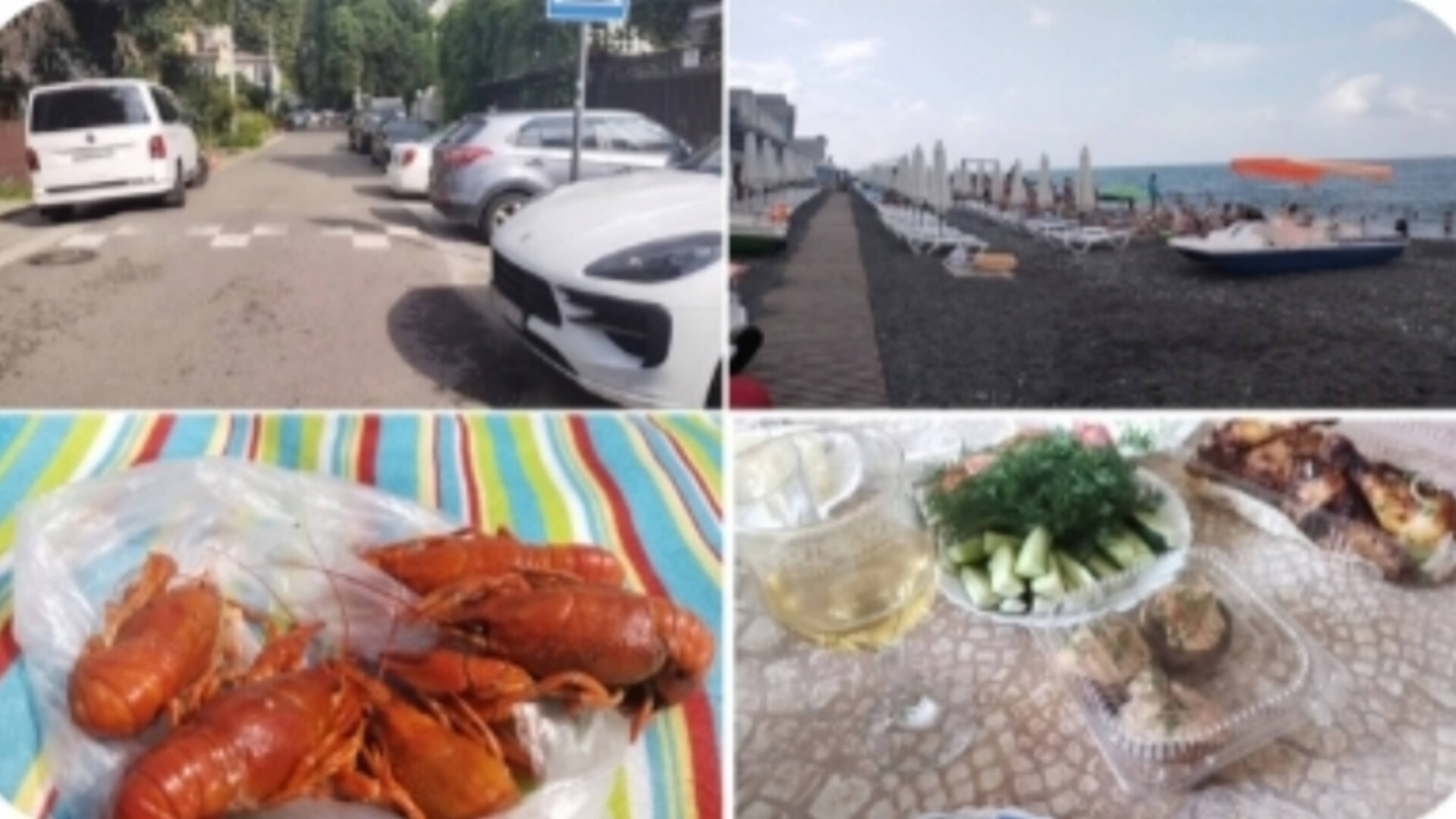 Отпуск на море🏖️Адлер 2024_Дорога к пляжу_День отдыхающих_Вкусный ужин😋