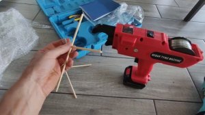 купили китайский вязальный пистолет для арматуры