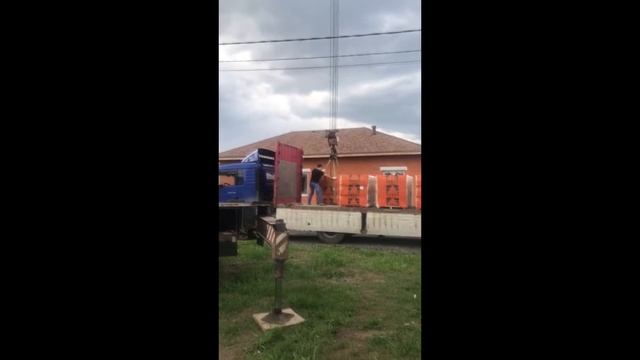 Доставка и разгрузка кирпича Терекс смотреть онлайн