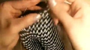 6  Как связать шапочку резинкой, донышко, 3 ряд