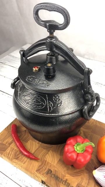 Афганский казан 8 л, с ручками (чёрный) смотреть онлайн