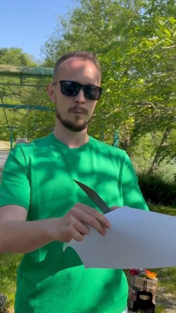 Заточка опасная бритва - нож ручной работы Кайн из ста? смотреть онлайн