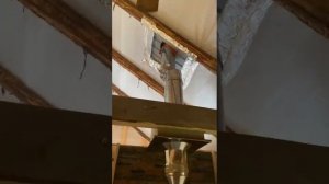 Монтаж печи Атмосфера L в частной парилке