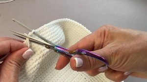Закончилась нить? Уроки вязания крючком. Как ввести новую нить