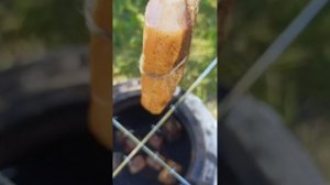 ДОМАШНЕЕ САЛО ХОЛОДНОГО КОПЧЕНИЯ В ТАНДЫРЕ #рецепты #е