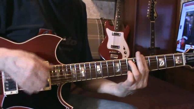 За рекою-И. Саруханов (как играть на гитаре аккорды) смотреть онлайн