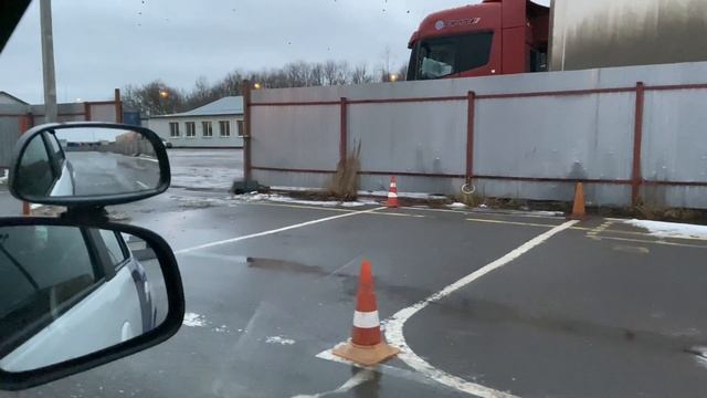 Экзаменнационные упражнения в ГИБДД, автодром, АКПП(а?