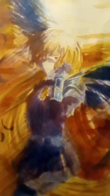 Арита из комикса -Aeternitas Chronos ~ #mangaart #watercolor #рисование #комикс #акварель #руманга смотреть онлайн