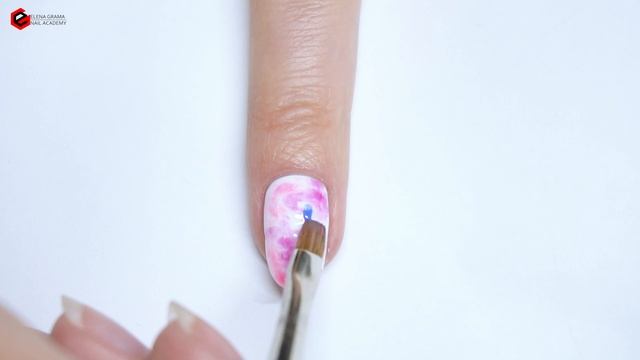 ❤ Маникюр с прописью. смотреть онлайн