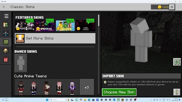 Обучение как удалить скин и как скачать свой скин в Minec смотреть онлайн