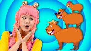 Капибара! Самое дружелюбное животное! | D Billions Детские Песни