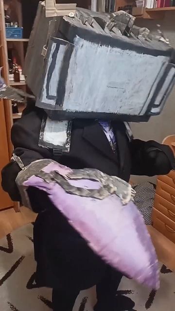 Косплей тв титана #lol #skibidi у меня есть телеграмм канал смотреть онлайн