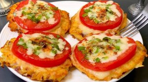 ВСЯ СЕМЬЯ В ВОСТОРГЕ! Картошка с помидорами и сыром в духовке! Так просто и так вкусно!