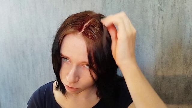 Крашу корни в рыжий! 🧡Лисий эффект🦊 Оттеночный баль? смотреть онлайн