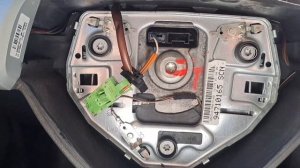 Снятие руля Опель Астра h.